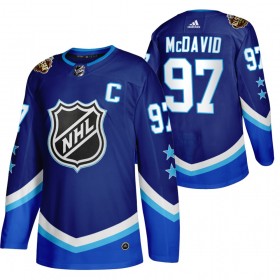 Camisola Edmonton Oilers Connor McDavid 97 2022 NHL All-Star Azul Authentic - Homem